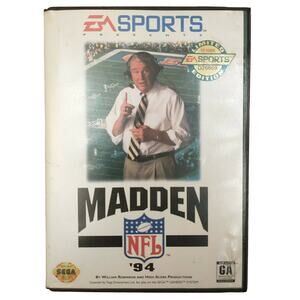 EA Sports Madden NFL 94 Sega Genesis In Box Working